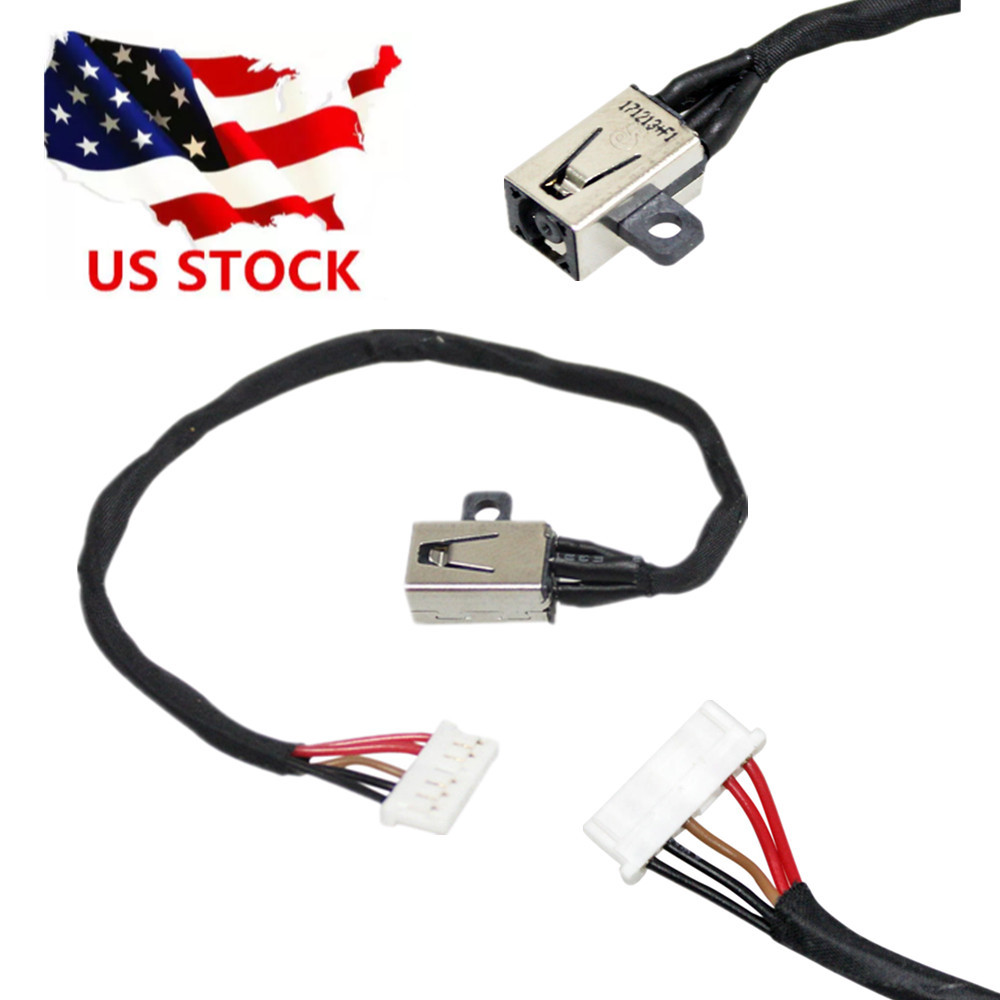 FOR Dell Inspiron 15 41113 5100 DC POWER JACK CHARGING PORT Connector CABLE