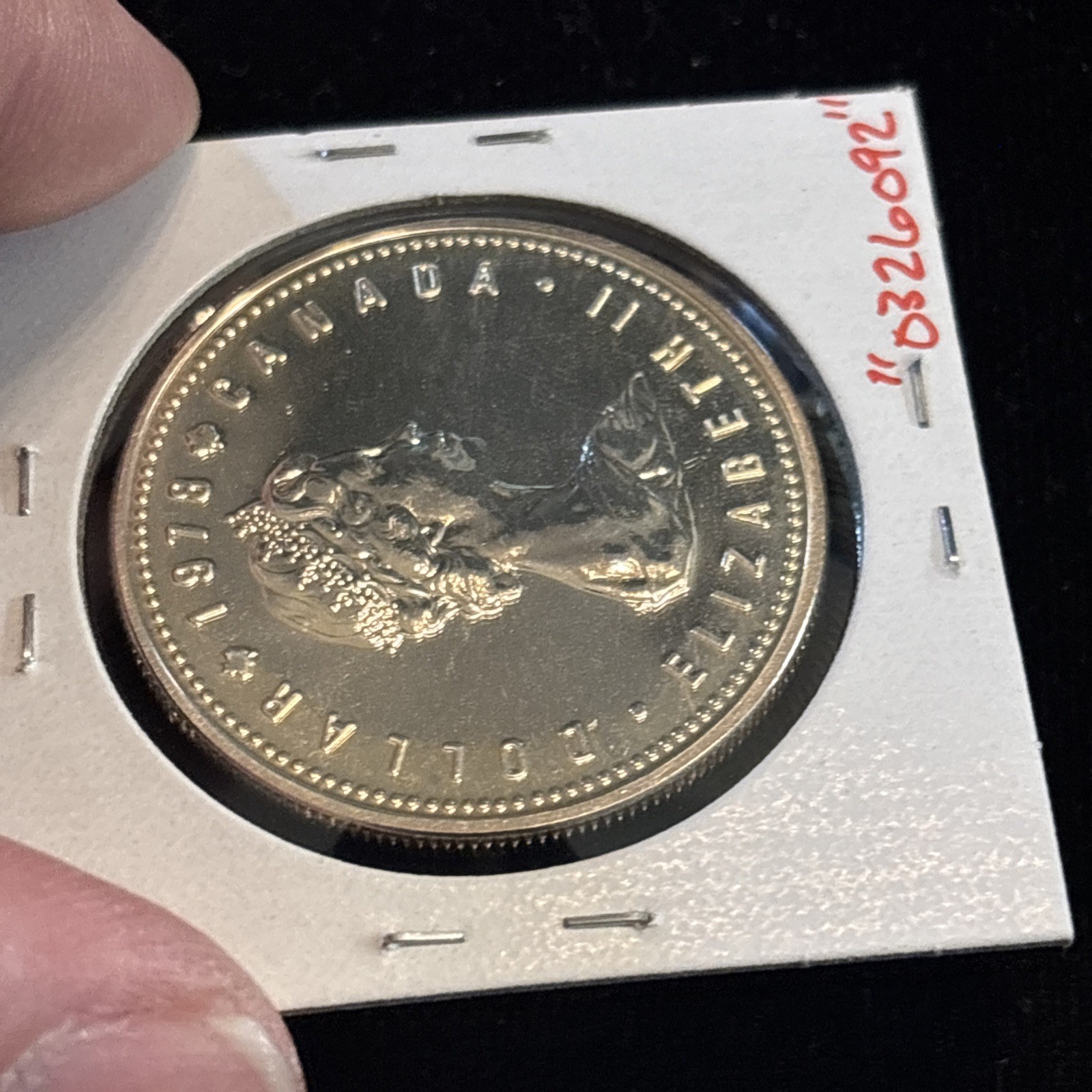 1978 Canada Silver Dollar Edmonton Games Proof “0326092” Canadian $1