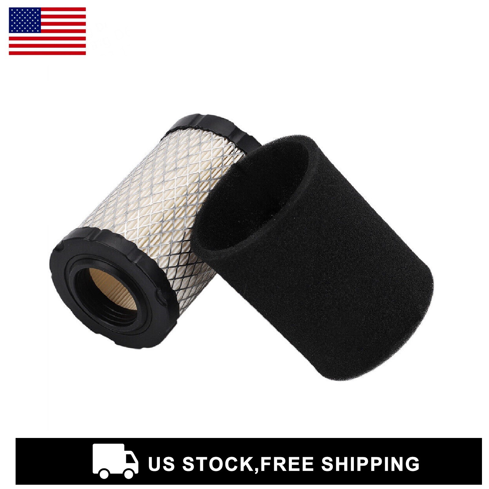 594201 796031 Air Filter Fits For Lawnmower Intek v-twins 16hp-24hp Engine