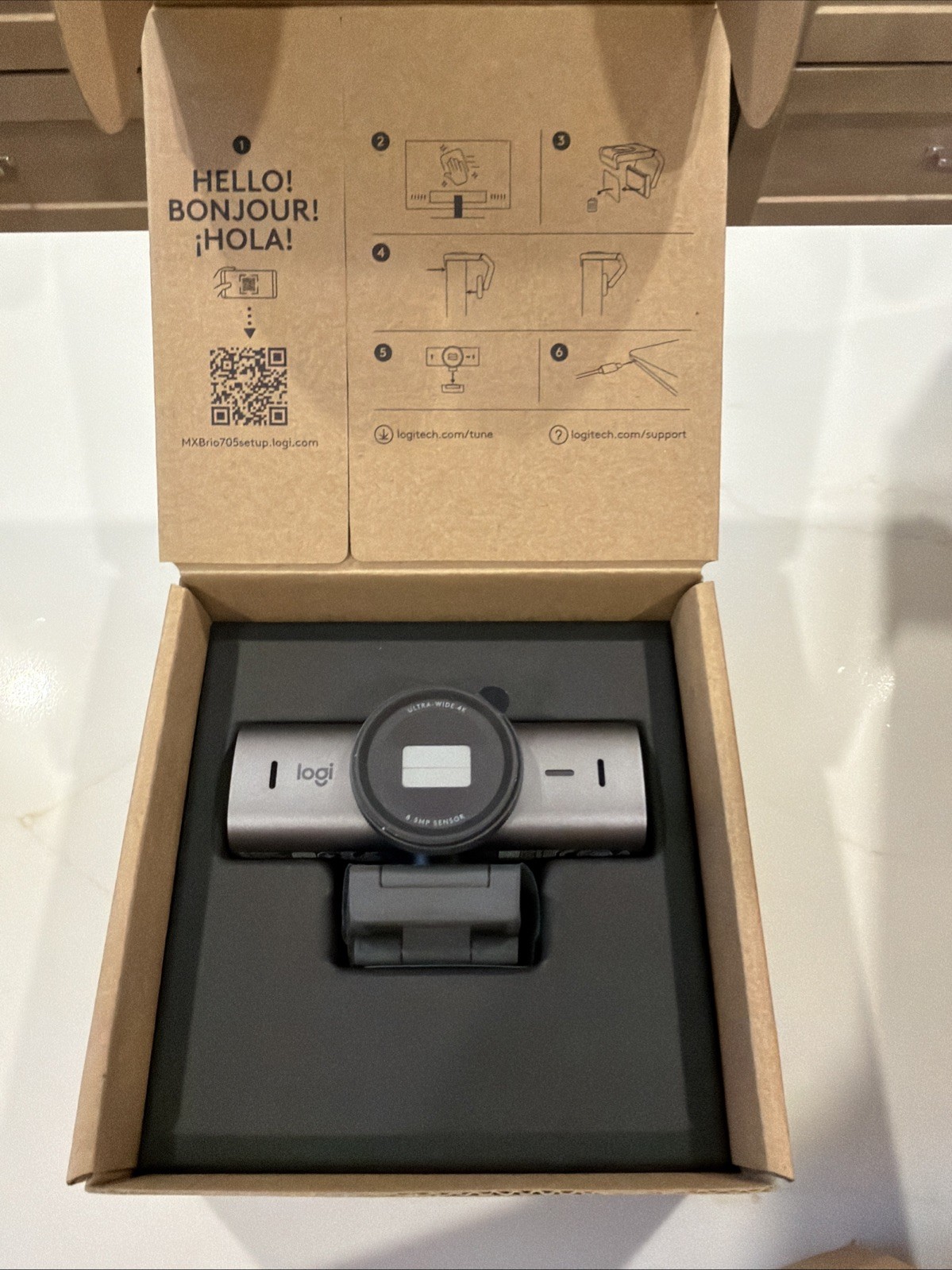 MX BRIO 705 BUISNESS WEBCAM- GRAPHITE