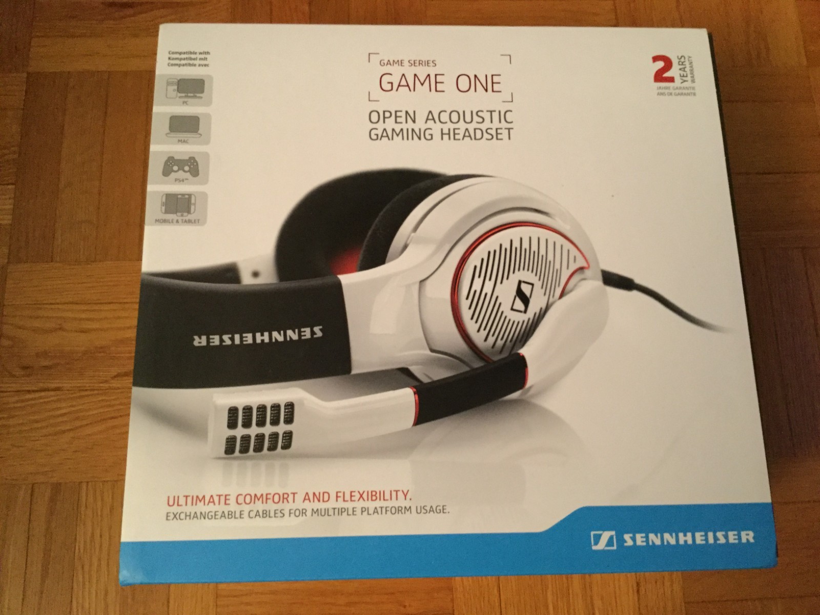 Sennheiser Game Series One White Open Acoustic Gaming Headset