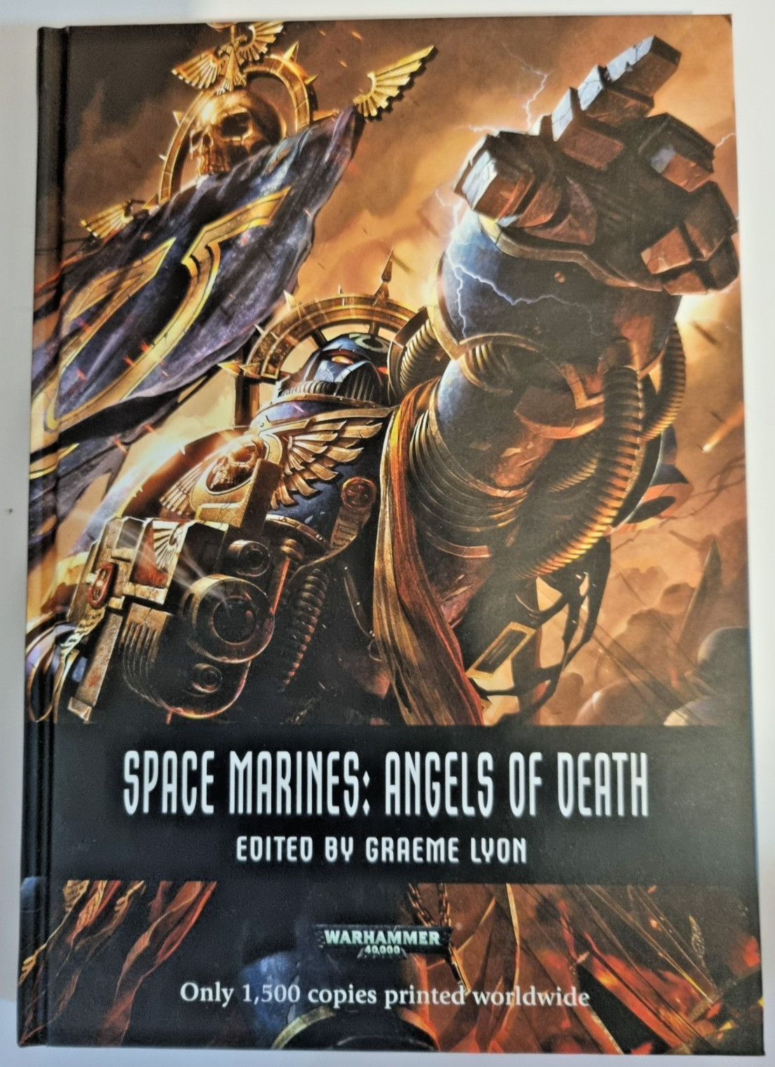 Warhammer 40k Space Marines Angels of Death edited by Graeme Lyon New Black Lib