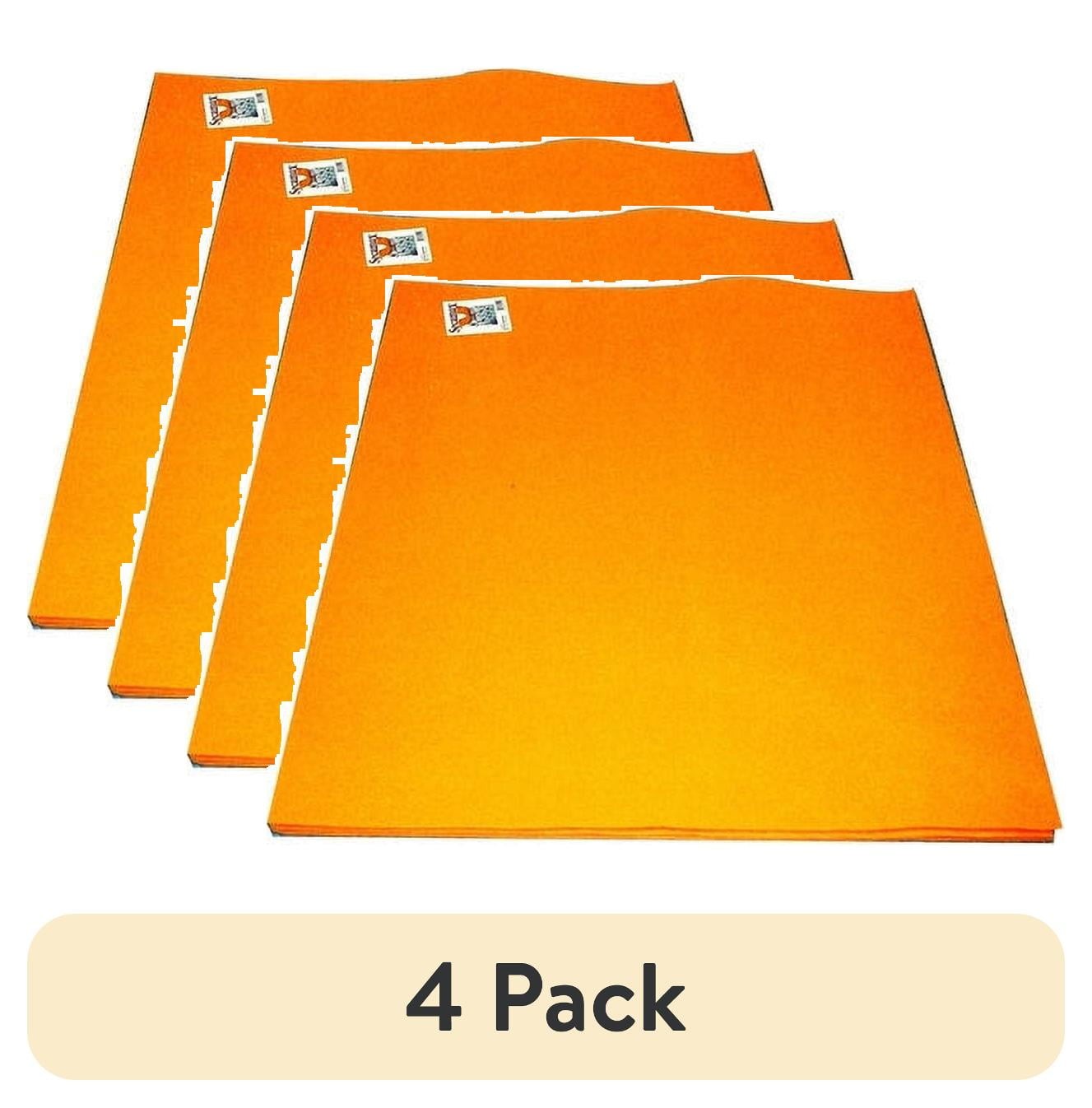 4 pack Orange Shammy Cleaning Cloth Authentic Shammy  Multipurpose
