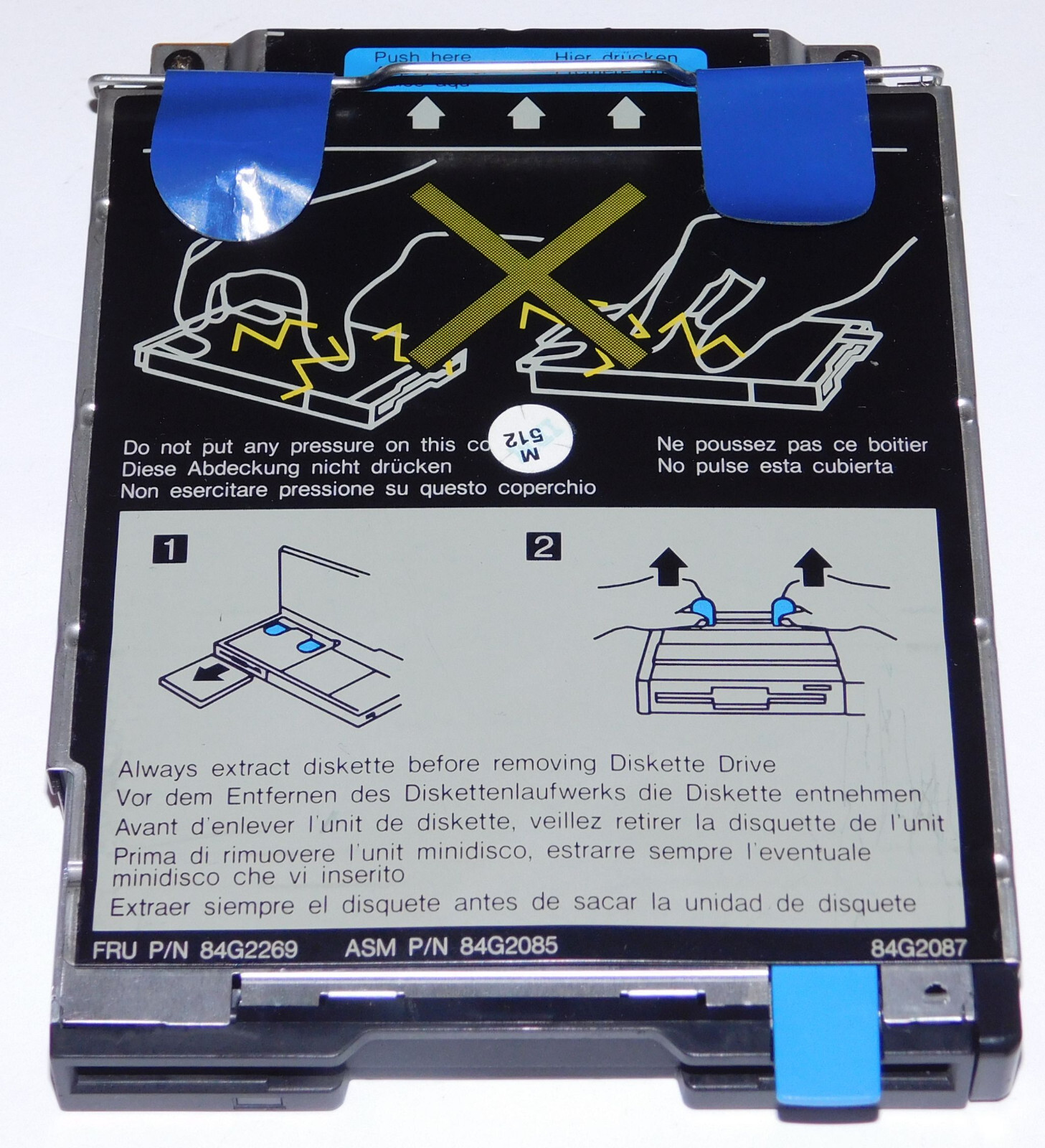 IBM Thinkpad 750 755 760 765 Floppy Disk Drive 84G3074 1.44MB 3.5" Floppy FDD