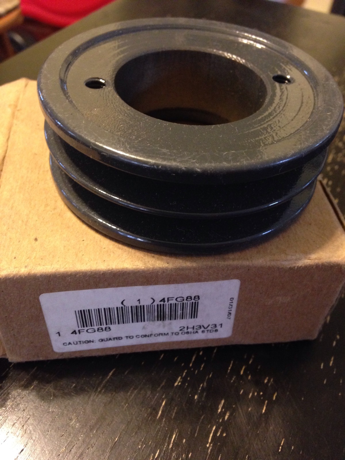 Browning 2h3v31 4fg88 V-Belt Pulley Sheave New Industrial Steam Punk Part Z