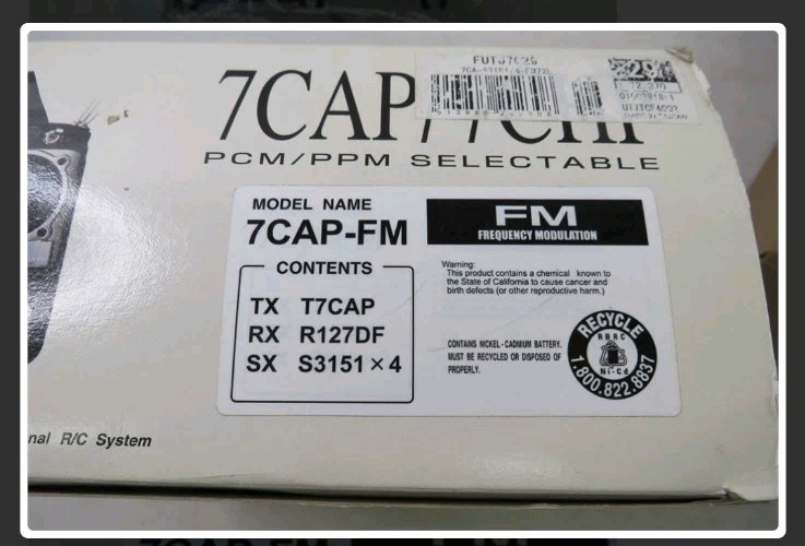 Futaba FUTJ7122 7CAP/7CHP PCM Channel 22