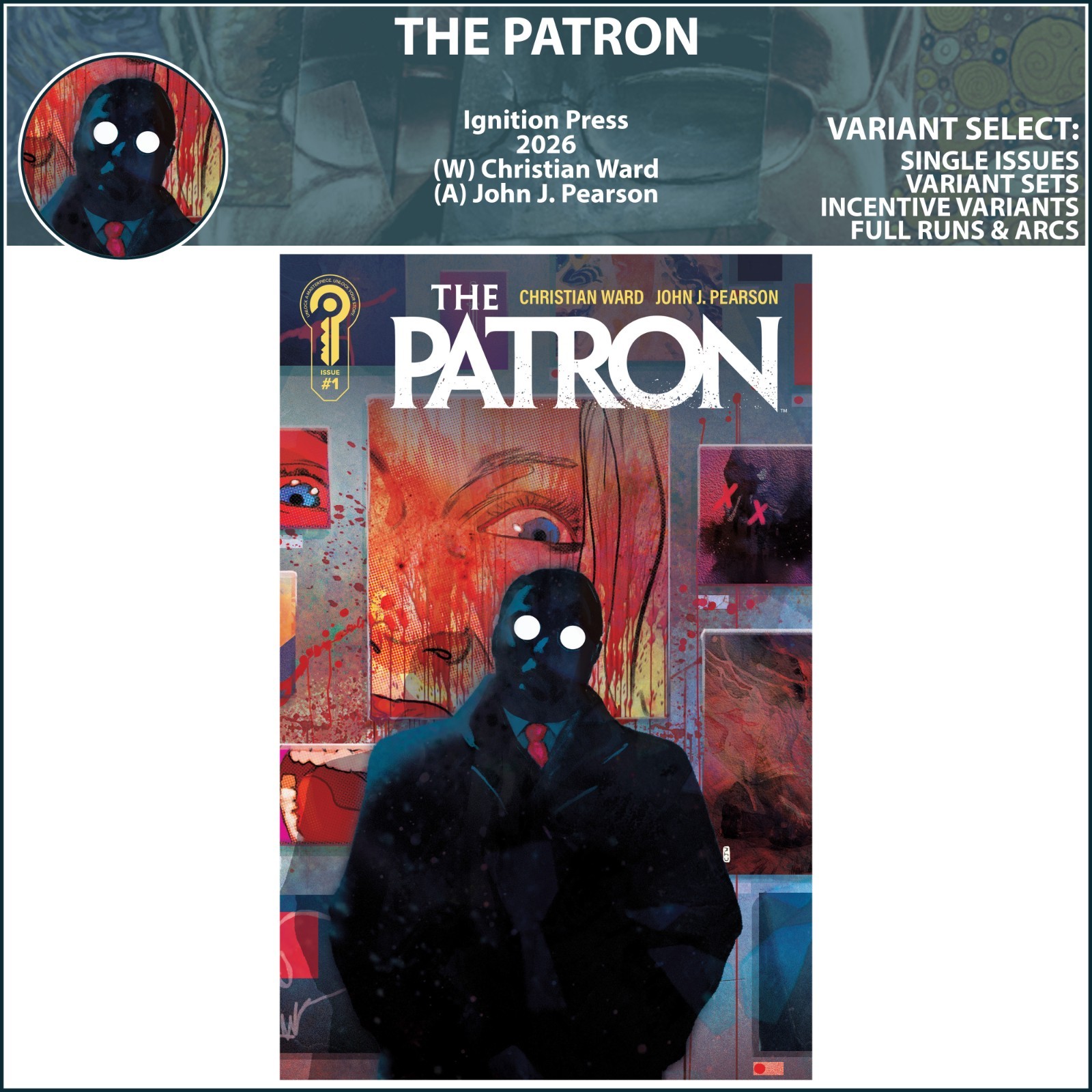 The Patron (2026) #1 Ignition Press COVER SELECT