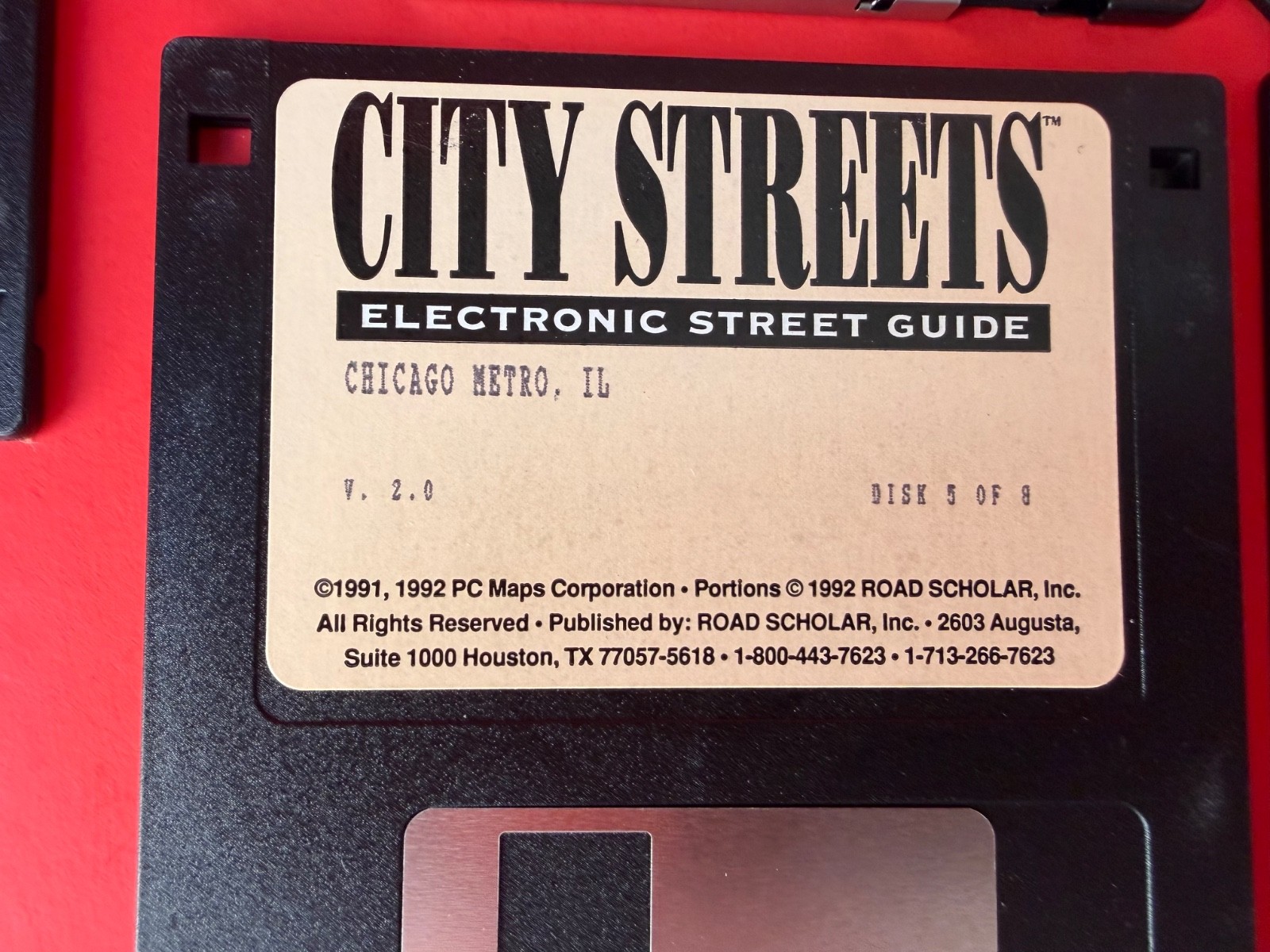 City Streets Electronic Street Guide Chicago Metro, IL PC Version