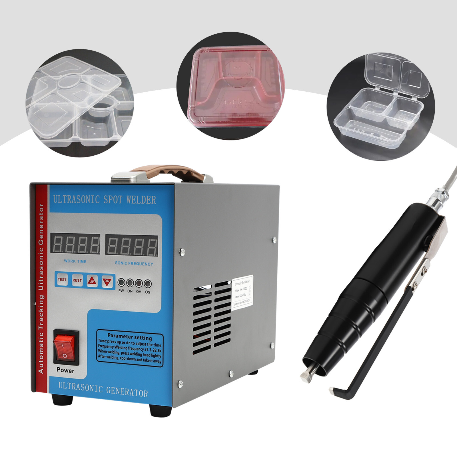 500W Portable Freestanding Welding Ultrasound Technology Machine Welding Pen