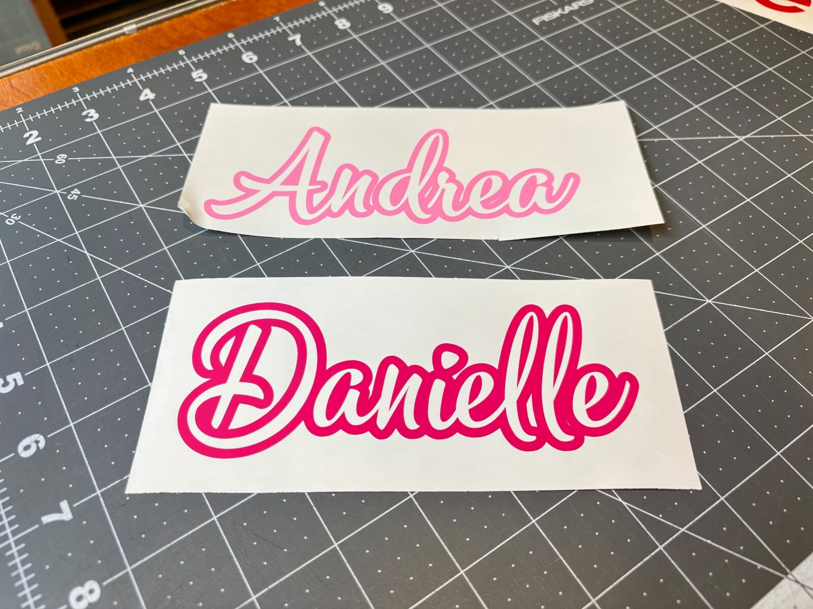 Your Name Outline On A Vinyl Decal-Lotsa Fonts-Sizes-Colors Avail