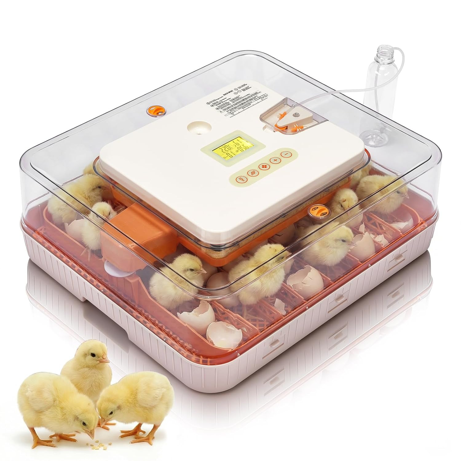 Incubators for Hatching Eggs, 56 Egg Incubator with Automatic Egg Turning, Tempe