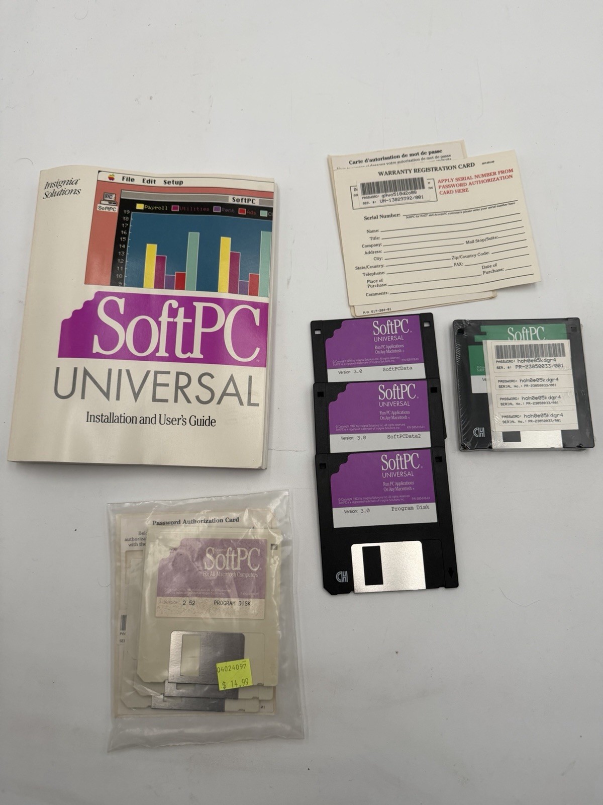SoftPc 3.0 Universal Installation & User’s Guide Floppies For Macintosh