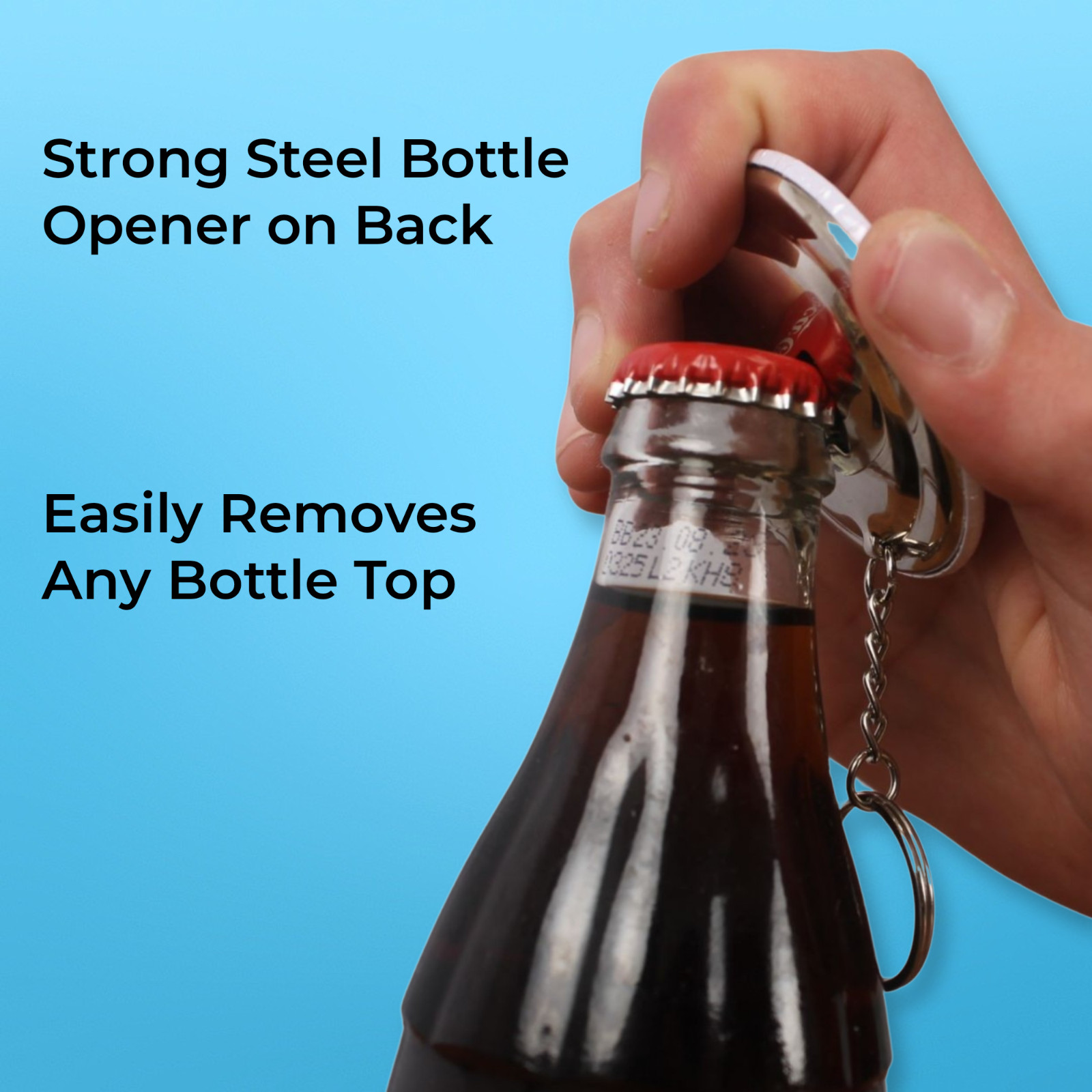 OFFICIAL CROSSFIT WANKER - 58mm KEYRING BOTTLE OPENER