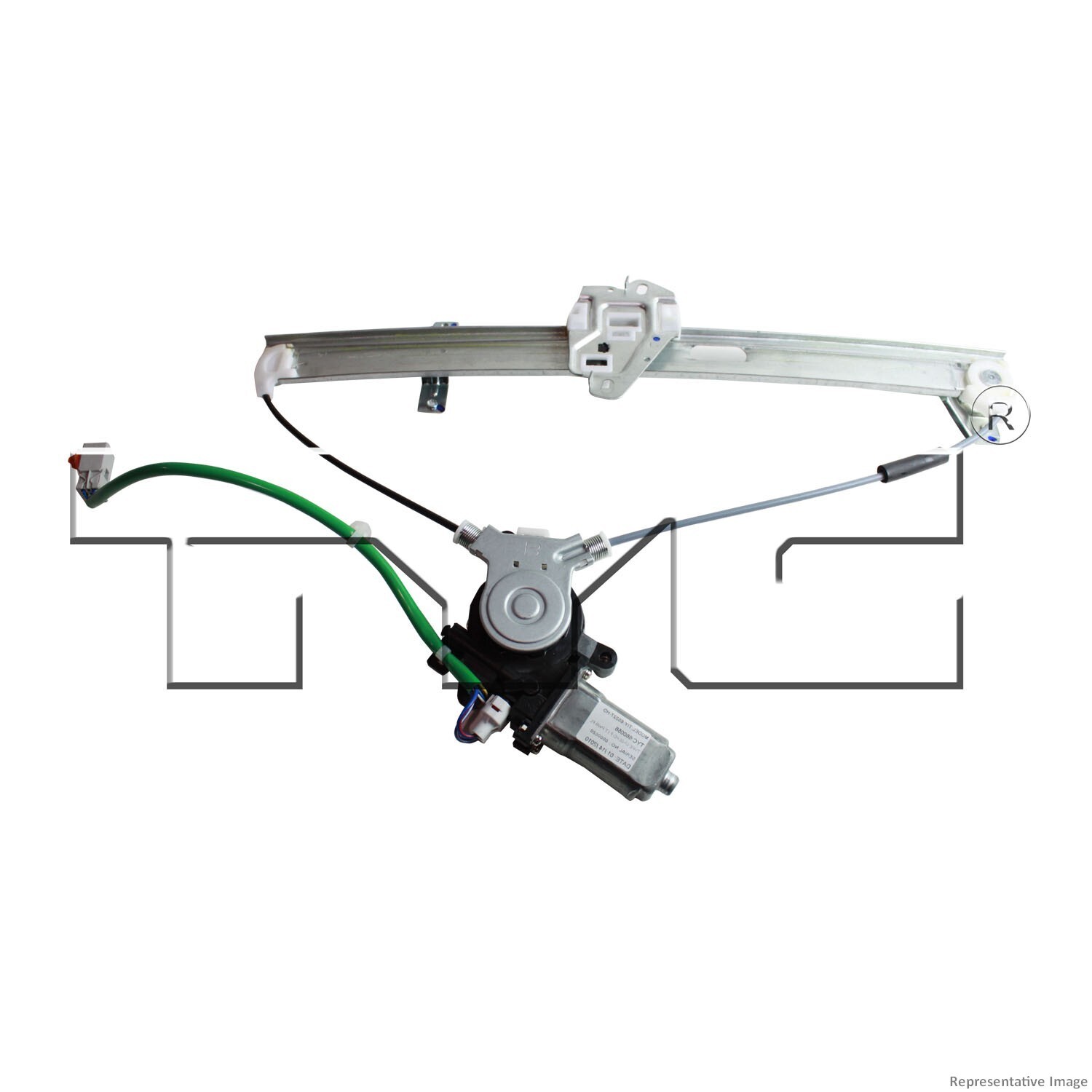 TYC Power Window Motor and Regulator Assembly for BMW 660386