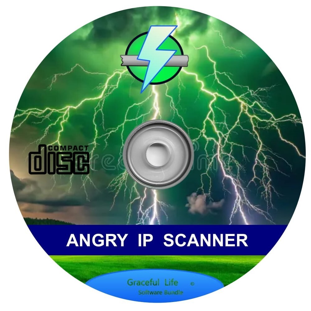 Angry IP Scanner ~ Full Network Scan & Port Scanner Software PC for Windows ~ CD