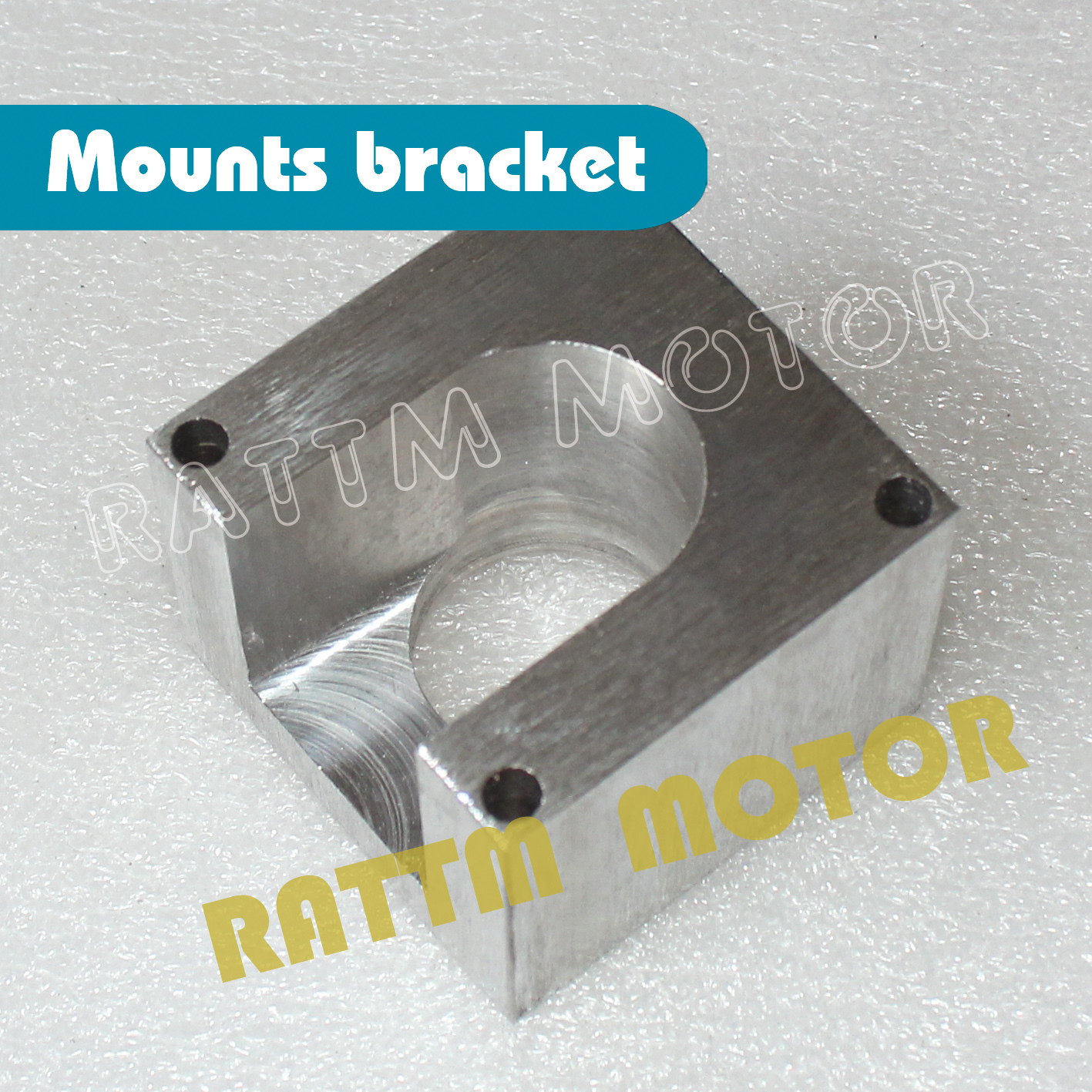 Nema 23 Stepper Motor Mount Bracket Block Support Base+4pc screws for CNC Router