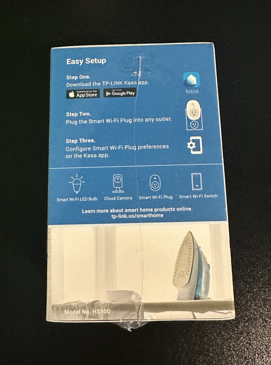 TP-Link HS100 Wi-Fi Smart Plug Kit - SEALED