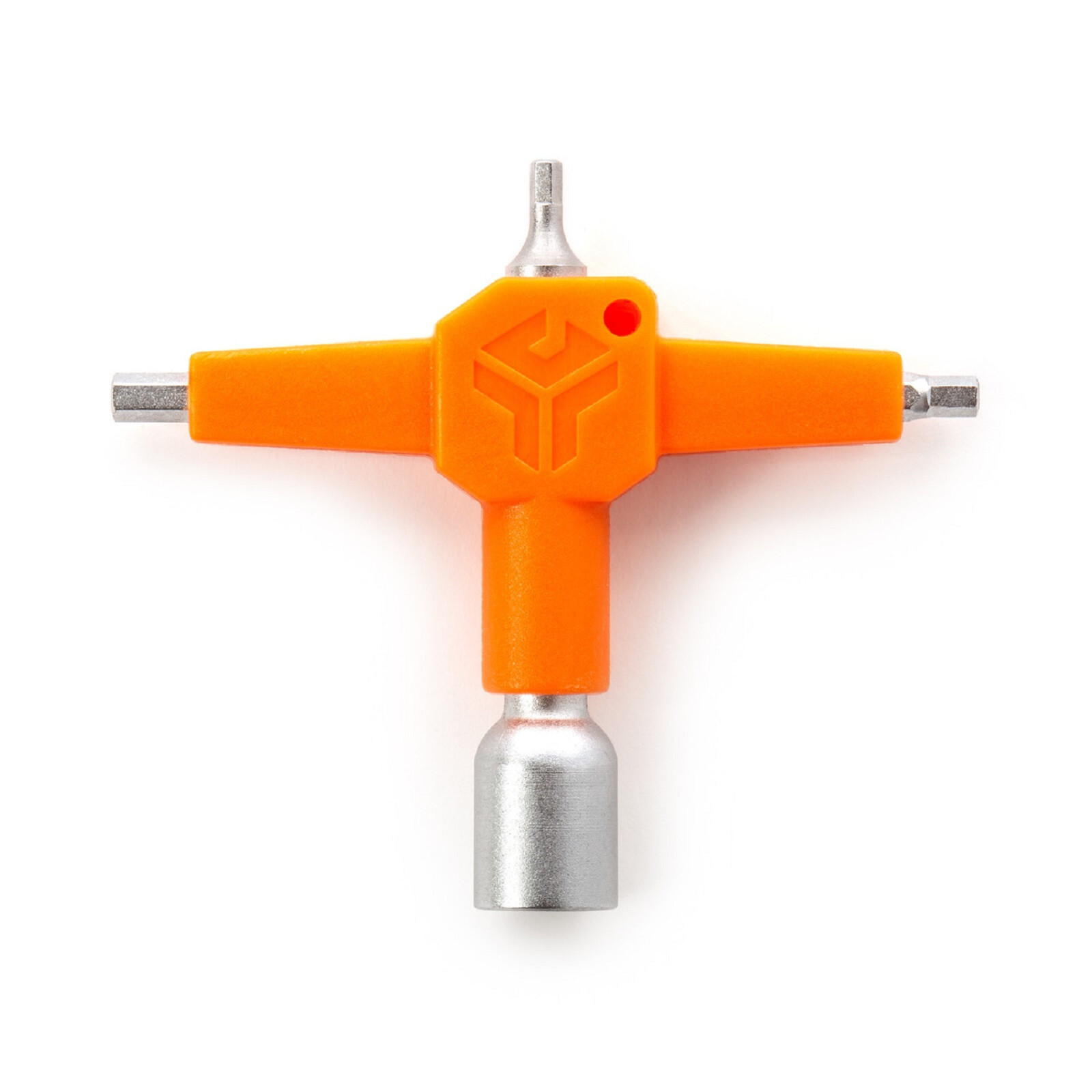 GrooveTech GTDKMT1 4-in-1 Drum Key Multi-Tool, Orange
