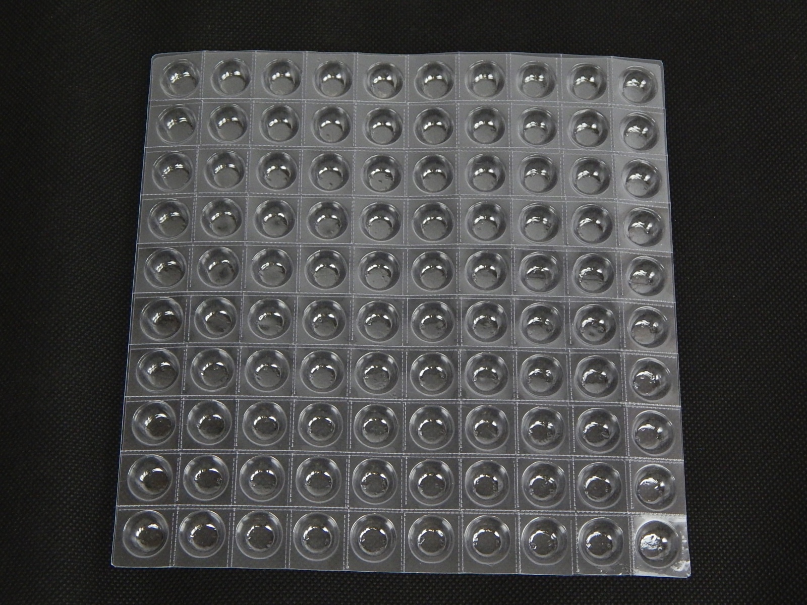Disposable Perforated Plastic Glue Holder 200 Wells Adhesive Tray Eyelash Clear