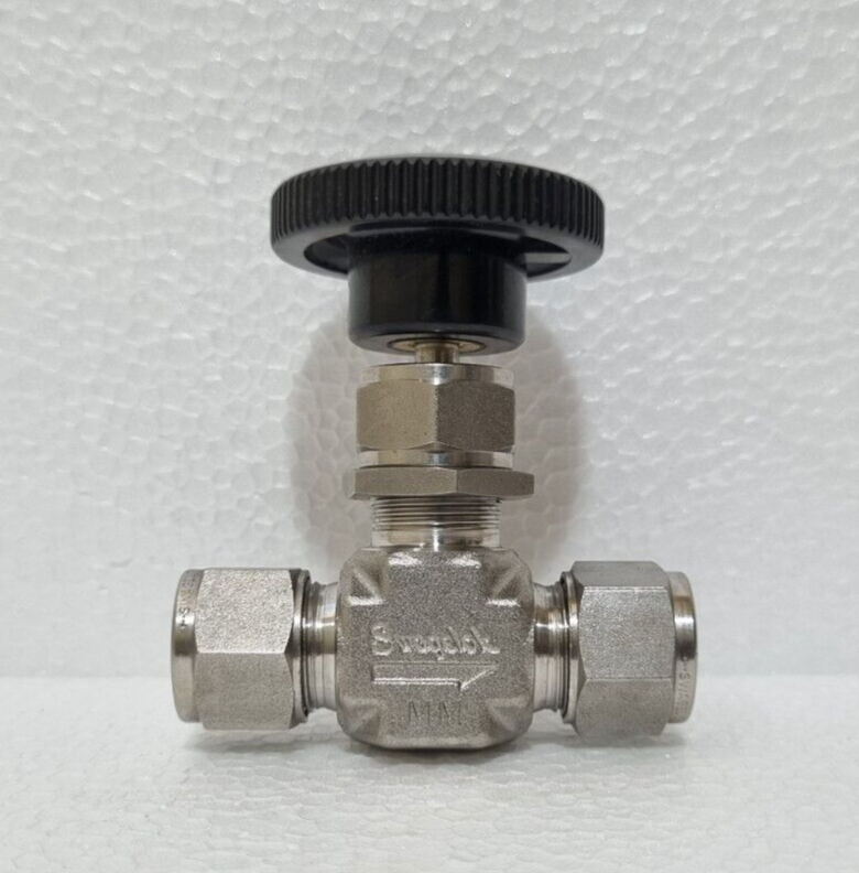 SWAGELOK SS-1RS12MM INTEGRAL NEEDLE BONNET NEEDLE VALVE #2
