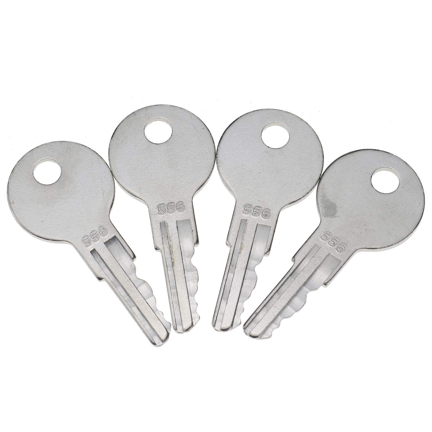 Solarhome 4PCS Ignition Key 556 for Hyster Yale Forklift Lull Upright New Hol...