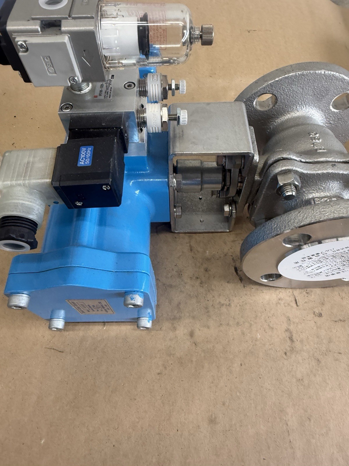 Hisaka Works AD07N Double Acting Actuator