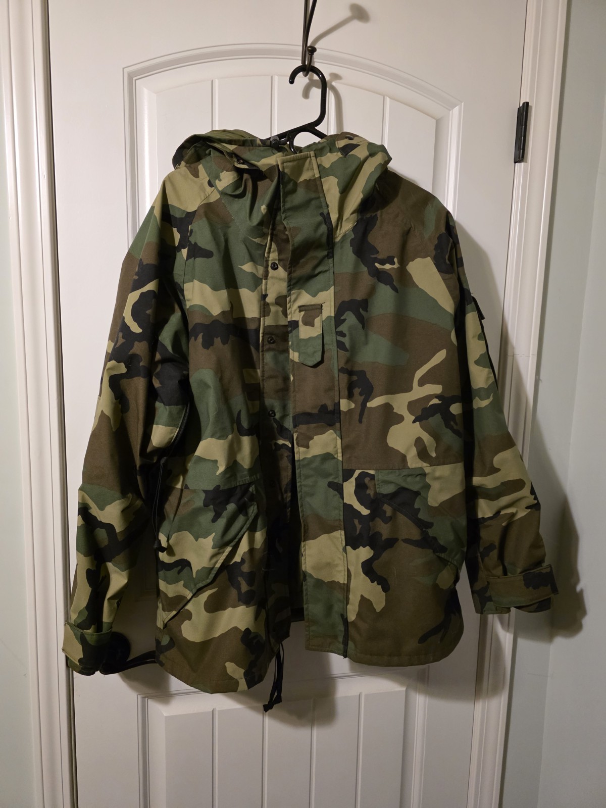 ECWCS Gen I Woodland Gore-Tex Cold Weather Parka Jacket Medium-Regular