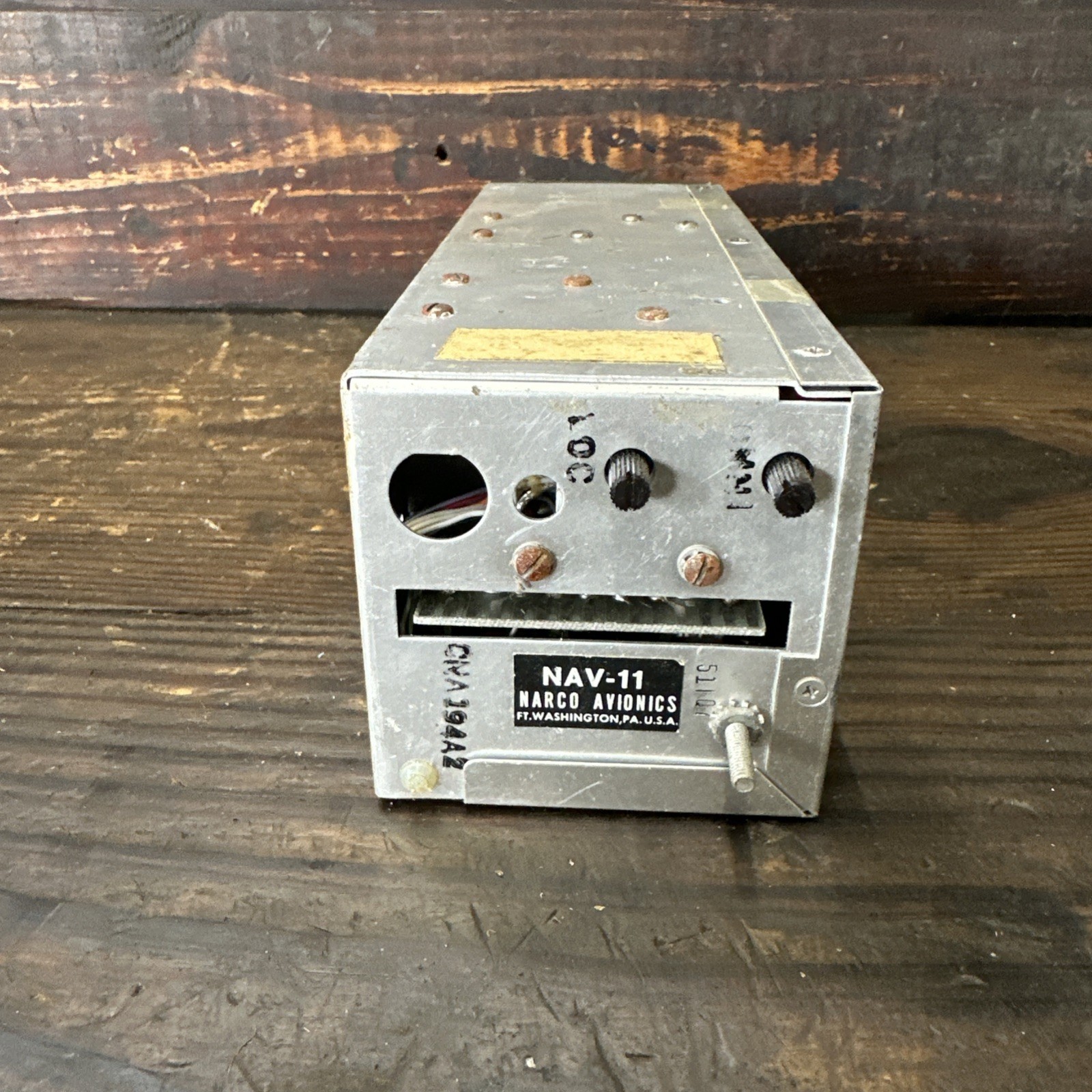Narco Avionics Nav-11 VOR/ LOC/NAV Indicator As Is