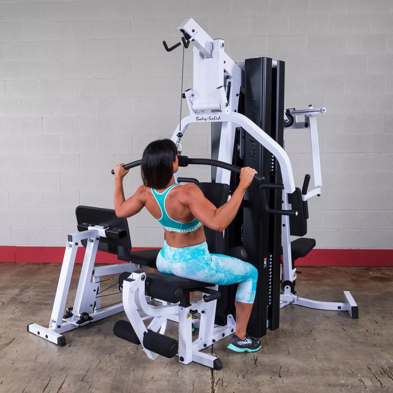 Body Solid EXM3000LPS 2 Stack Home Gym System