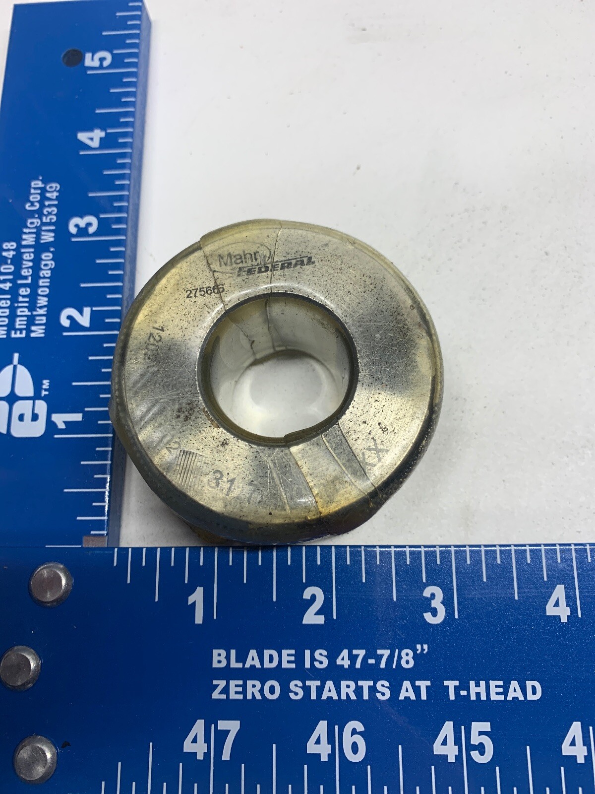 NEW! MAHR [275666] 31.7500mm “Class XX” Ring Gage [1202-101673-027] **WARRANTY**