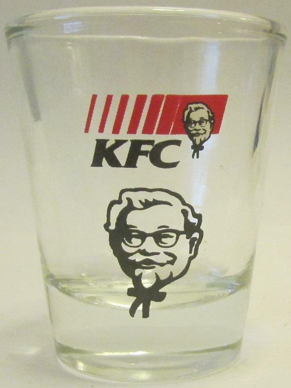 Very Nice Kentucky Fried Chicken 1 1/2 oz.Shot Glasses