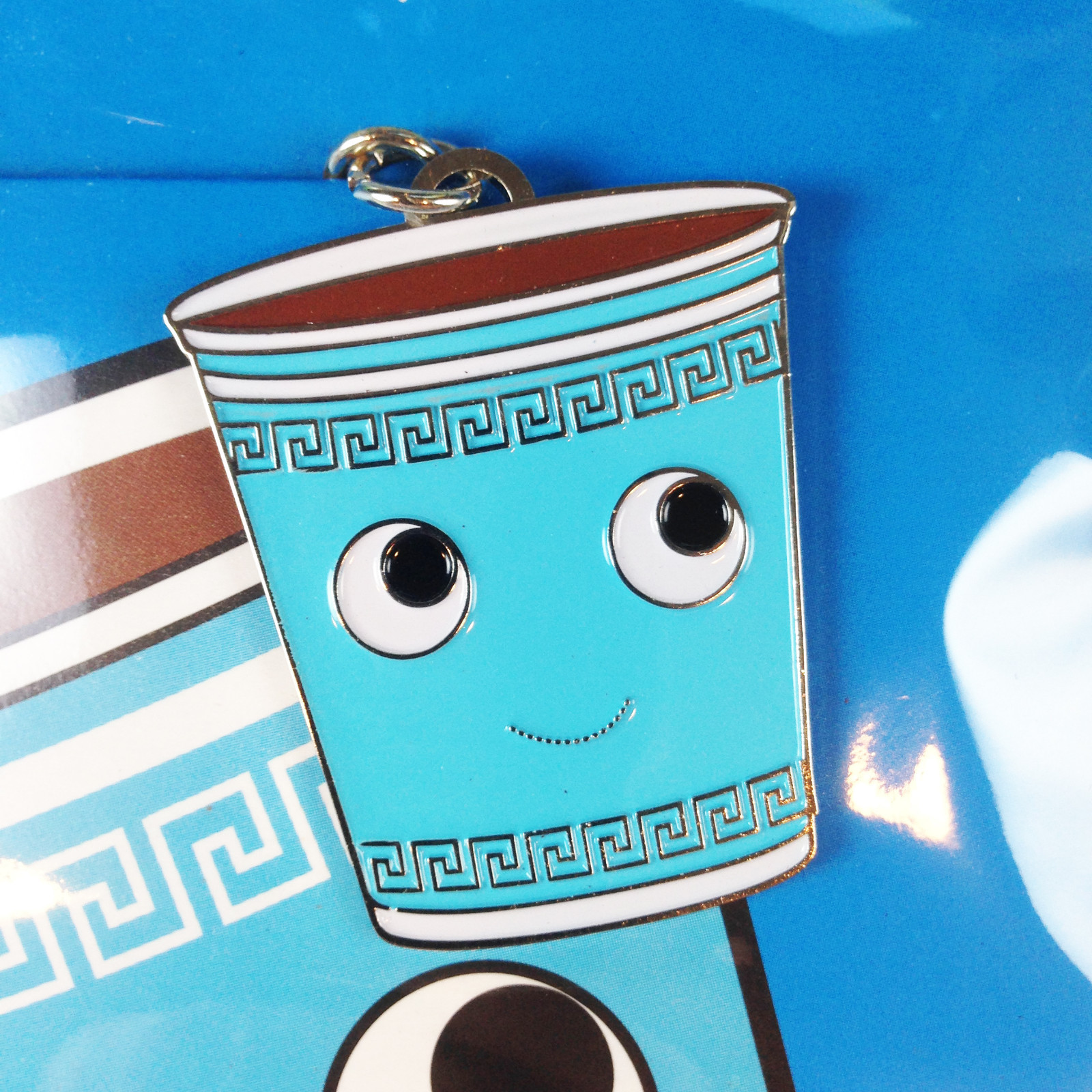 24 pcs kidrobot YUMMY Breakfast Keychain / Zipper Pull Enamel Wholesale Case
