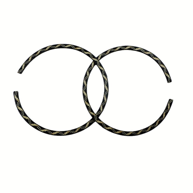 5PCS UKULELE WOOD INLAY ROSETTE B-94