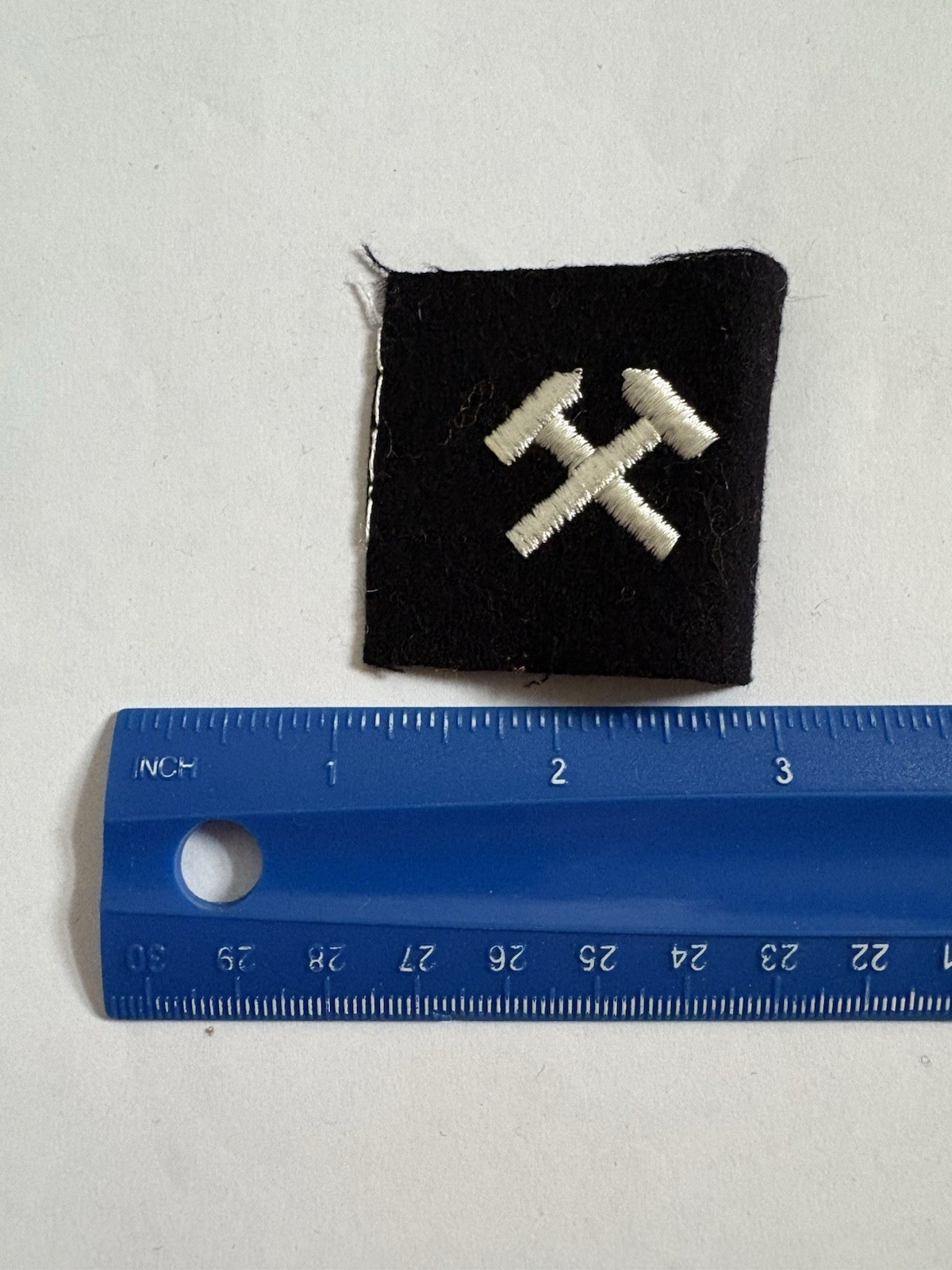 US Navy USN Shipfitter Black Job Rating Insignia Striker Patch INV12737