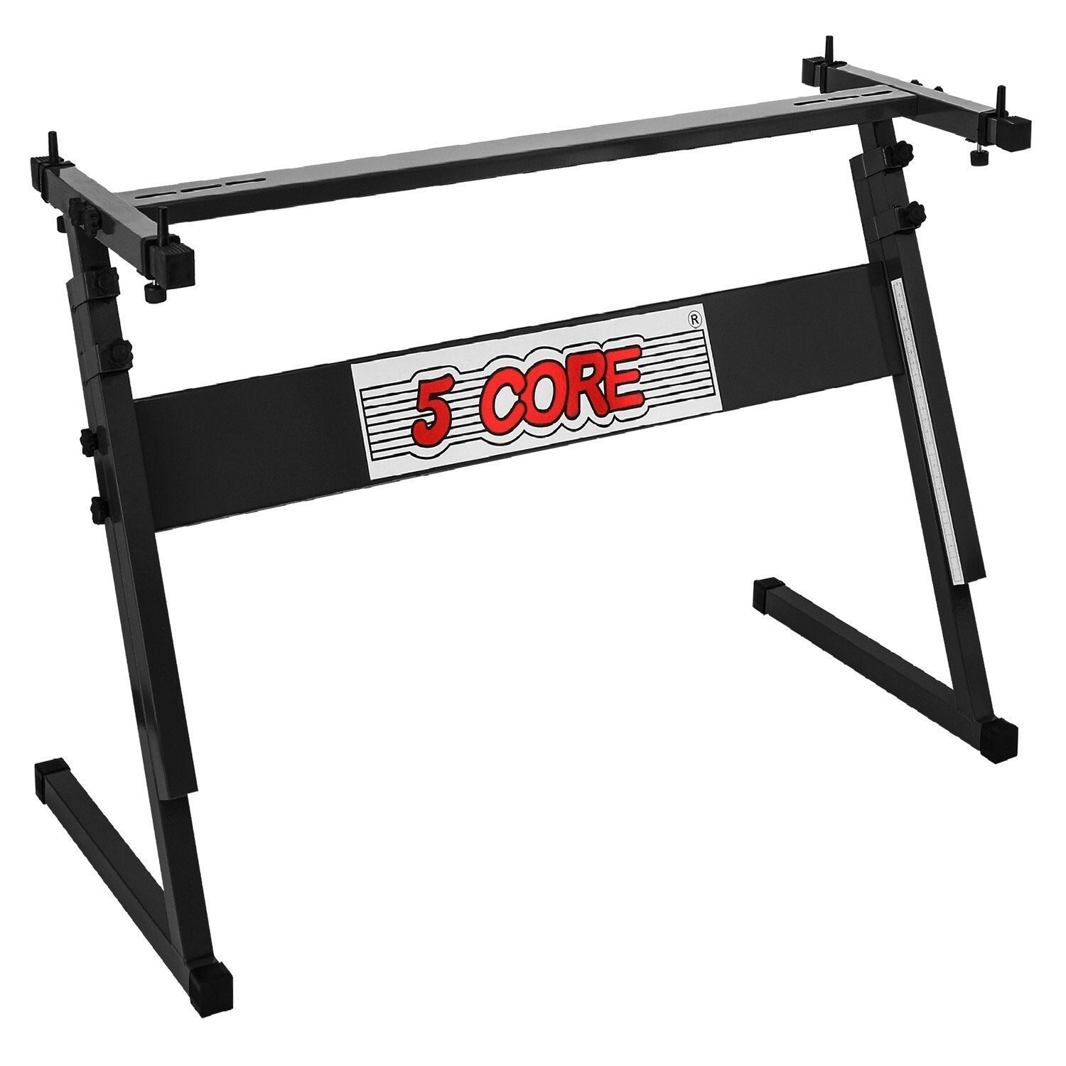 5 Core Keyboard Stand Adjustable 21 - 33" Electric Piano Riser 330Lb Capacity