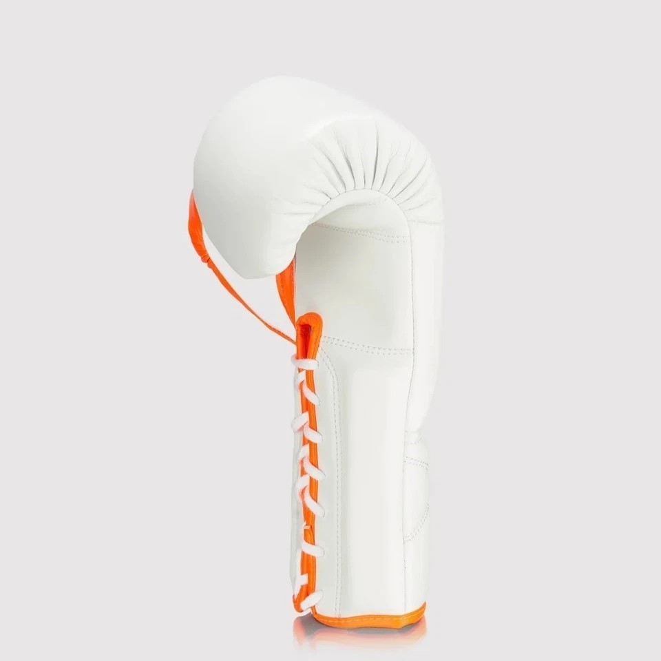 New In Bag: FLY Superloop X 14oz Gloves - White Orange - Authentic Gear