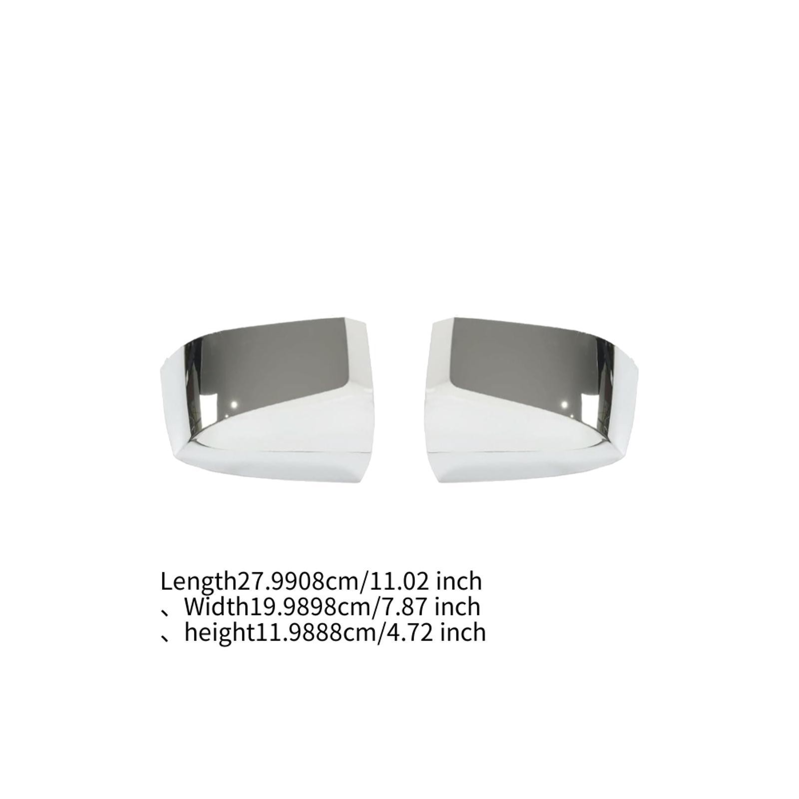 Replacement Hood Mirror Covers Fit For 2000-2015 2Pcs
