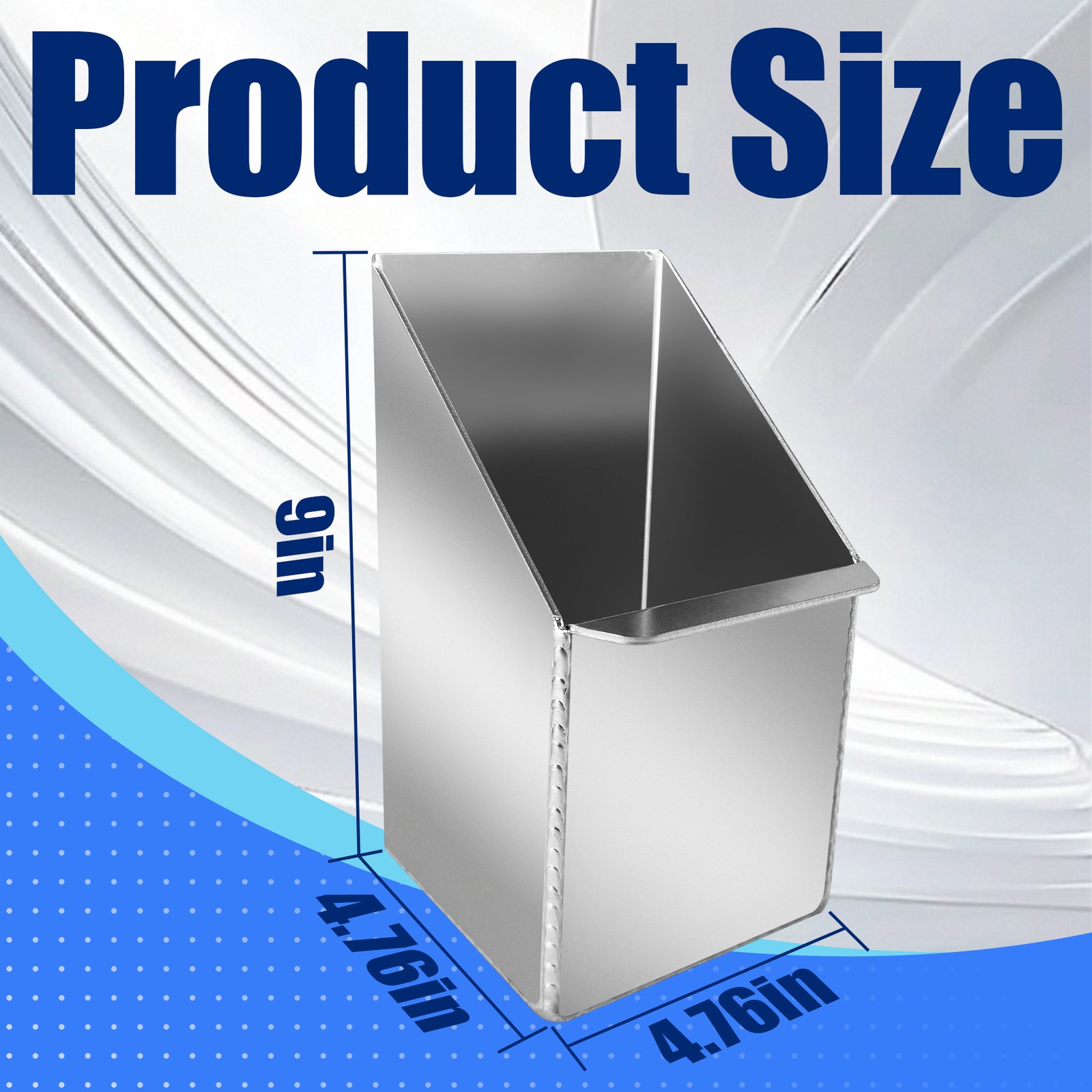 Aluminum Fire Extinguisher Holder Bracket Rack for Trailer Garage Shop Silver