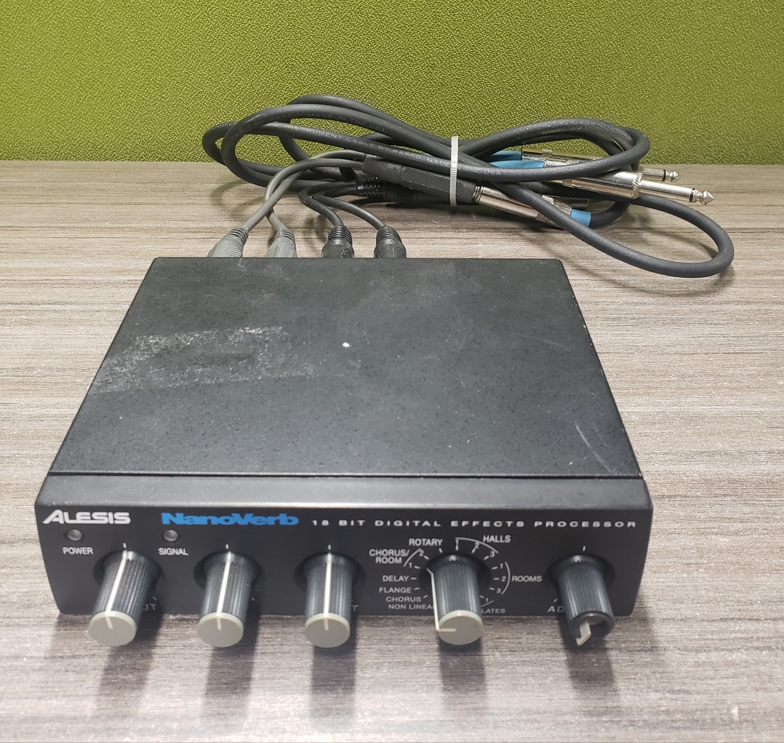 Alesis Nanoverb Reverb Effects Processor Nano-Verb 18-Bit Digital FX Free Ship