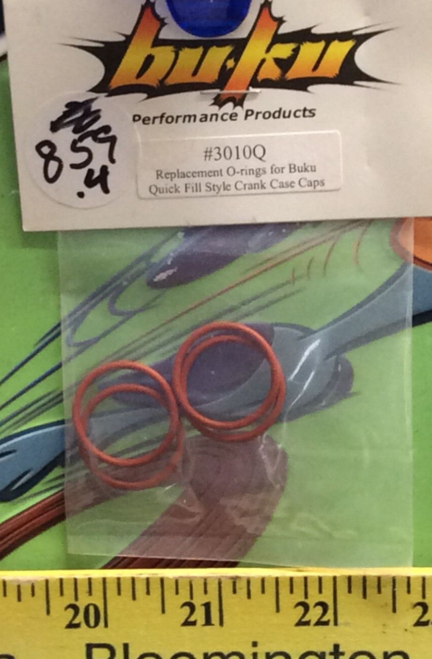 buku 3010Q Replacement O-Ring: buku Quick Fill Style Crank Case Caps NIP🇺🇸Ship