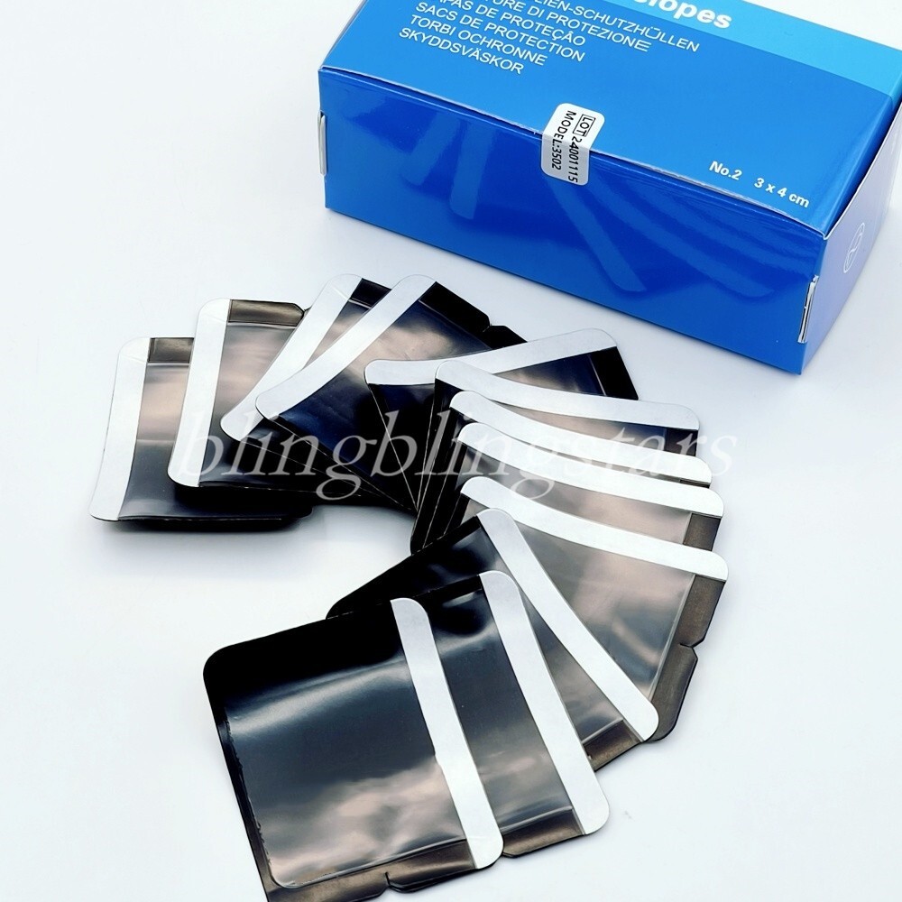 Barrier Envelope Phosphor Plate Dental Digital Sensor X-Ray Size 2 Imaging Plate