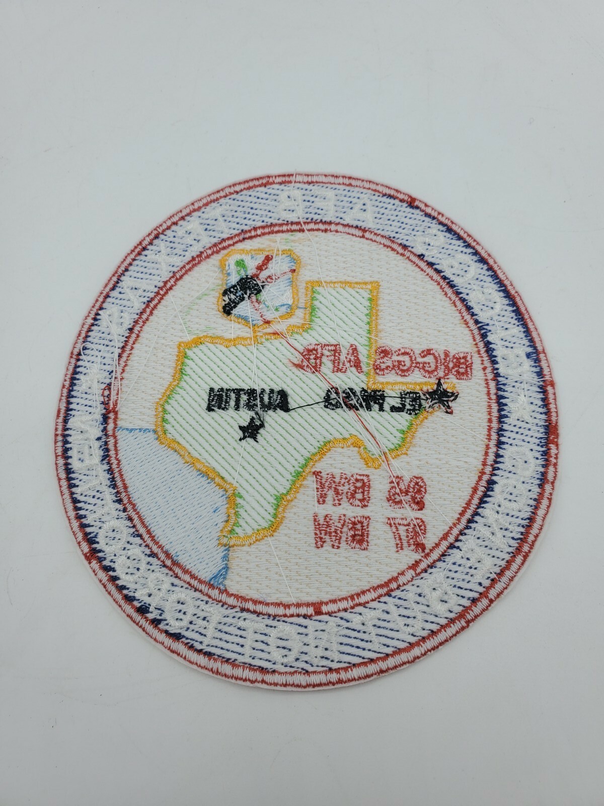 Biggs AFB Texas Gone But Not Forgotten 4 3/8" Embroidered Patch #2