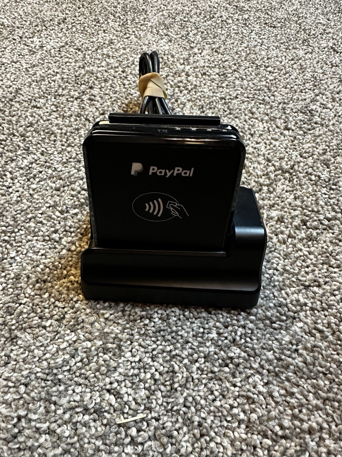PayPal Here Clover Go Contactless Chip Swipe Card Reader Black RP457 A & Dock