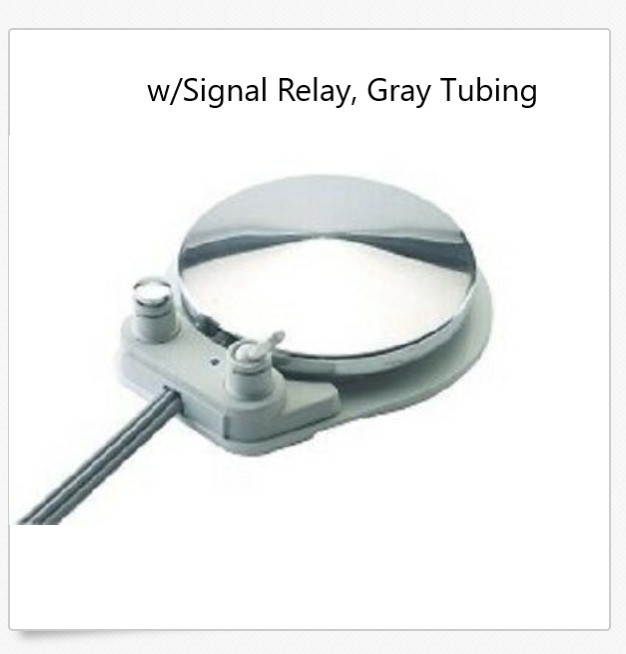Foot Control Wet/Dry & Chip Blower w Signal Relay Gray Tubing DCI Dental Medical