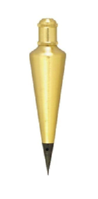 JOHNSON Heavy Duty 8 oz Brass Plumb Bob