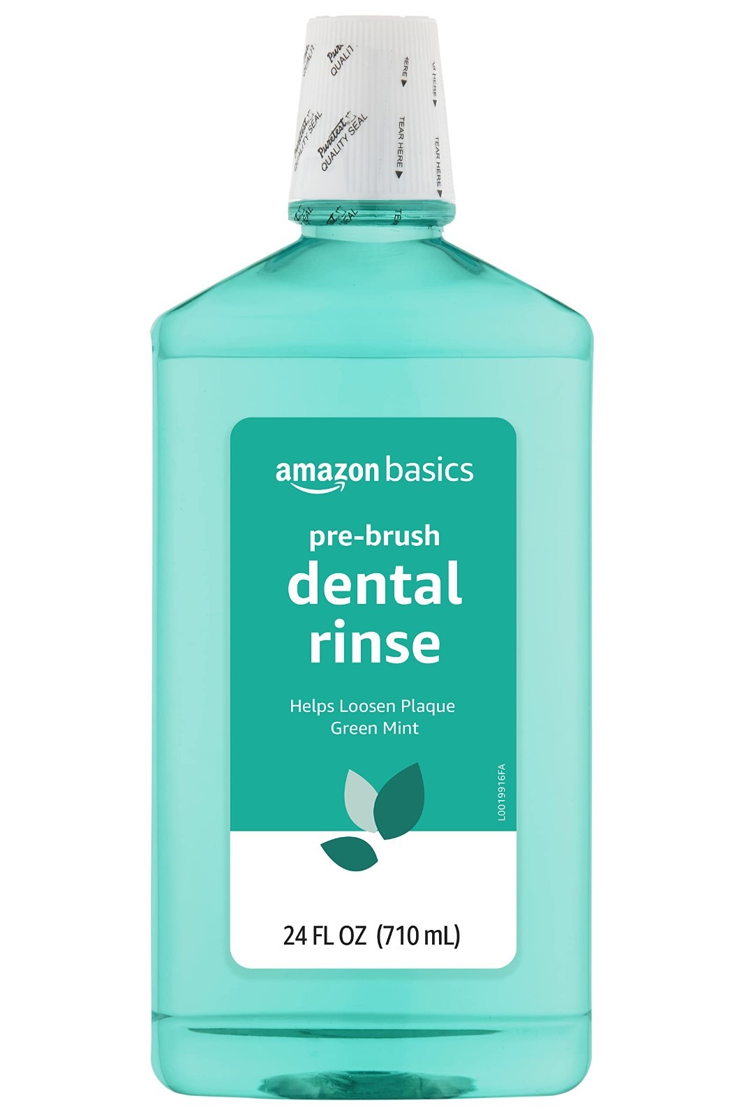 Basics Pre-Brush Dental Rinse, Green Mint, 24 Fluid Ounces, 1-Pack (Previ