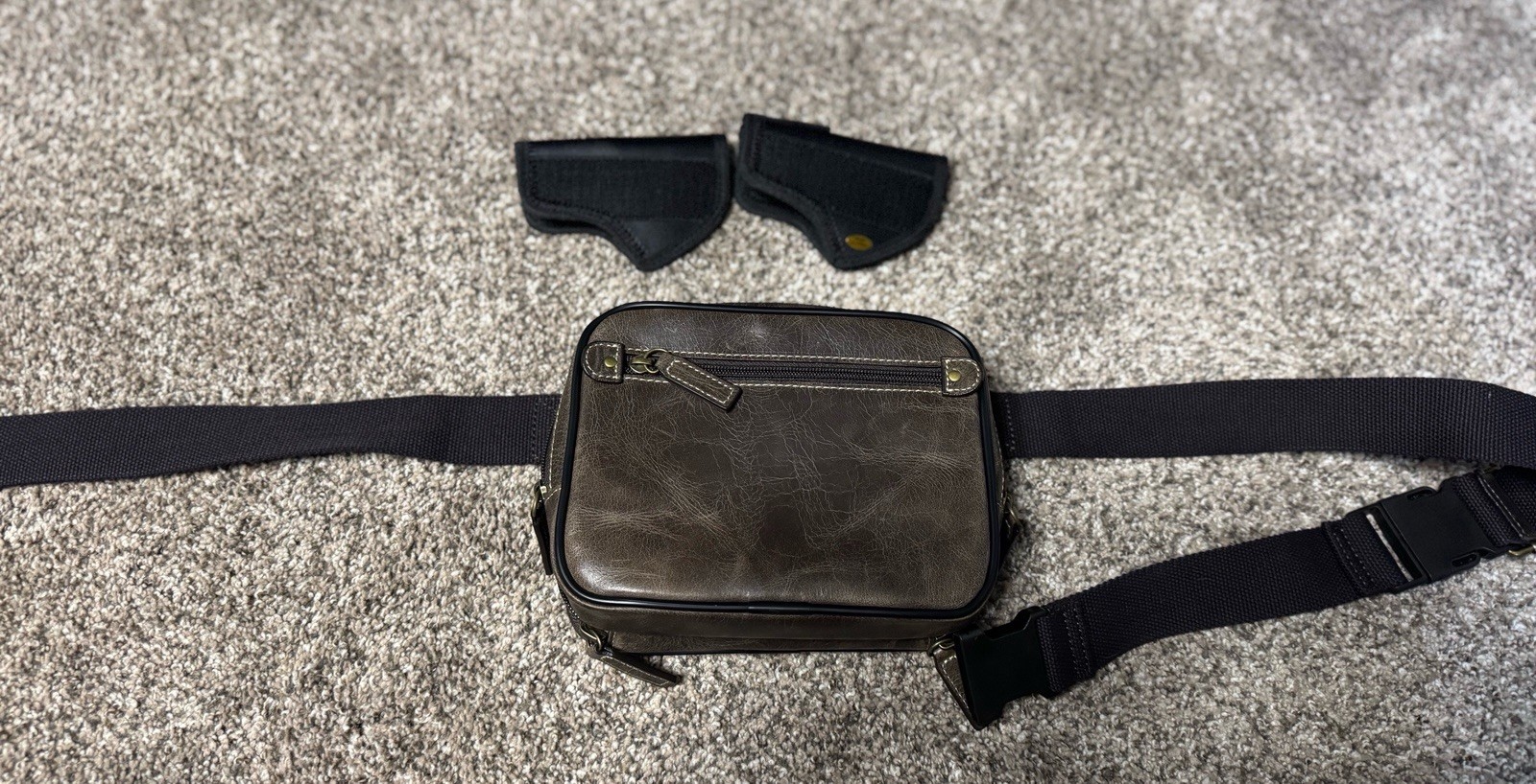 Leather Edc Bundle Gun Tote'n Mamas Tale Of Knives Waist Pack Crossbody Sling