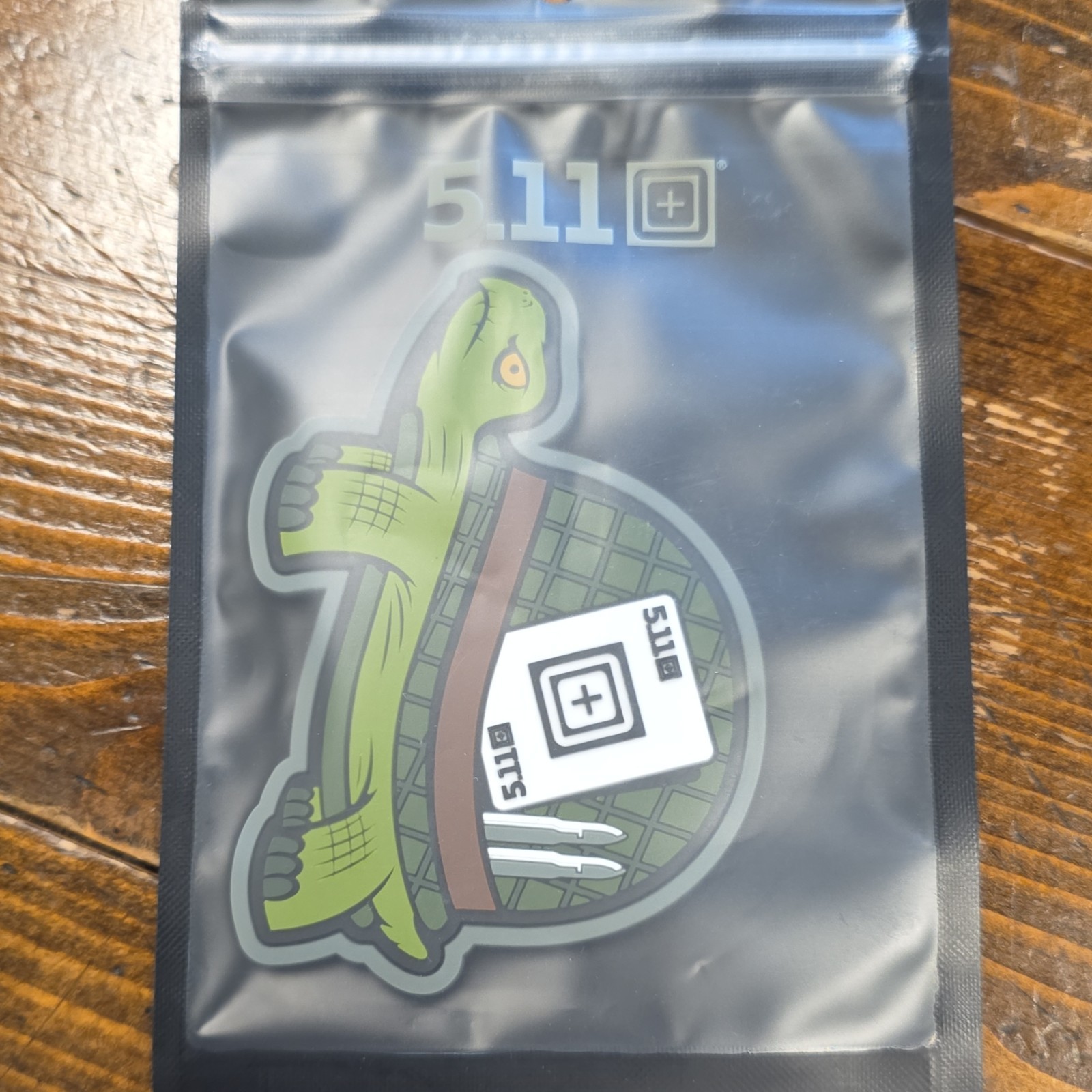 5.11 Tactical Sgt Tortoise Patch Rubber Multicolor 81427 5.11 Logo