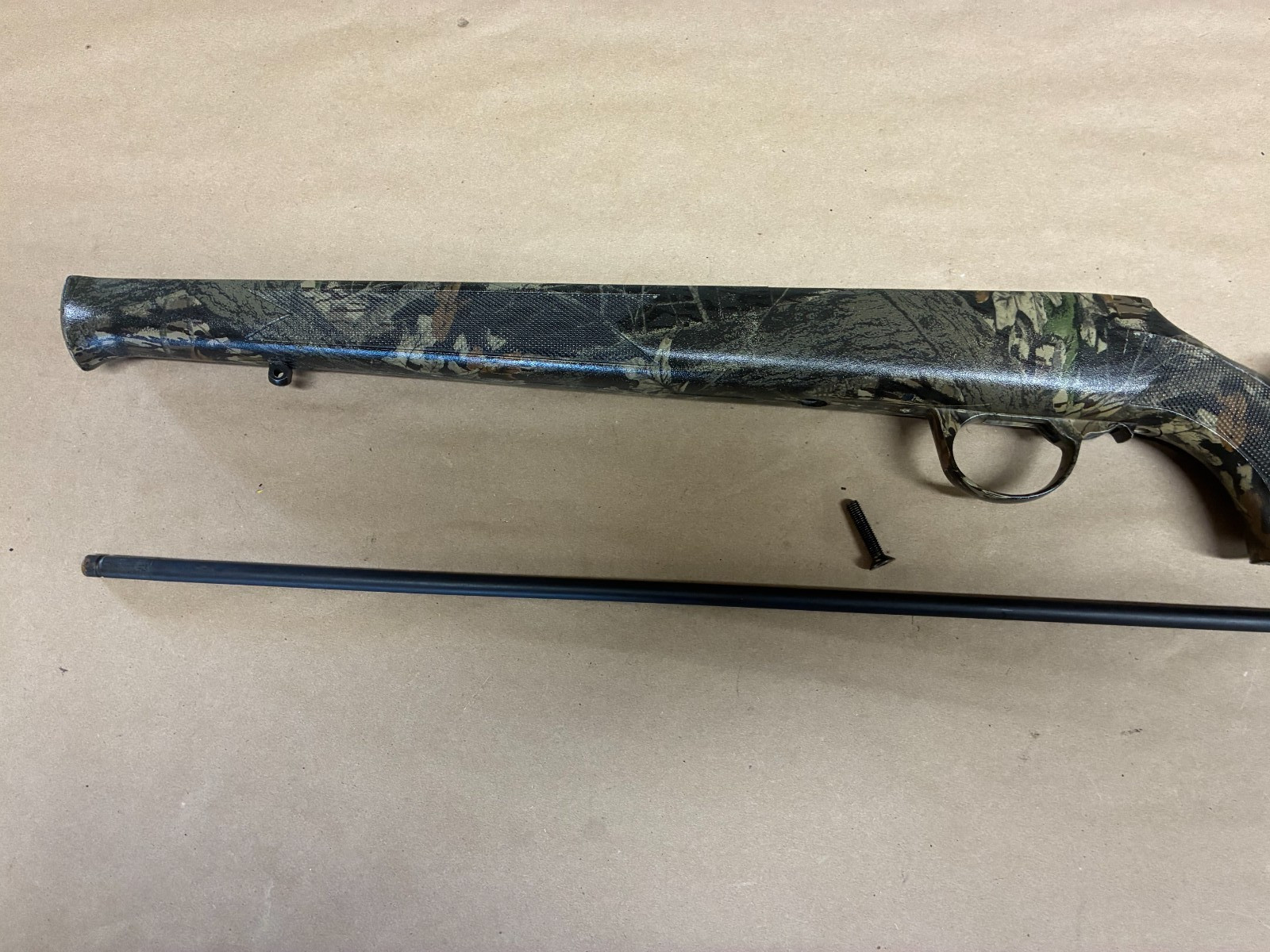 CVA Hunterbolt Inline Muzzleloader .50 Cal Rifle Camo Stock W/ Ramrod