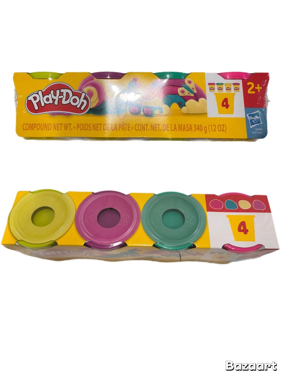 Play-Doh 4 Classic Colors Set of Modeling Compound 3 oz x4